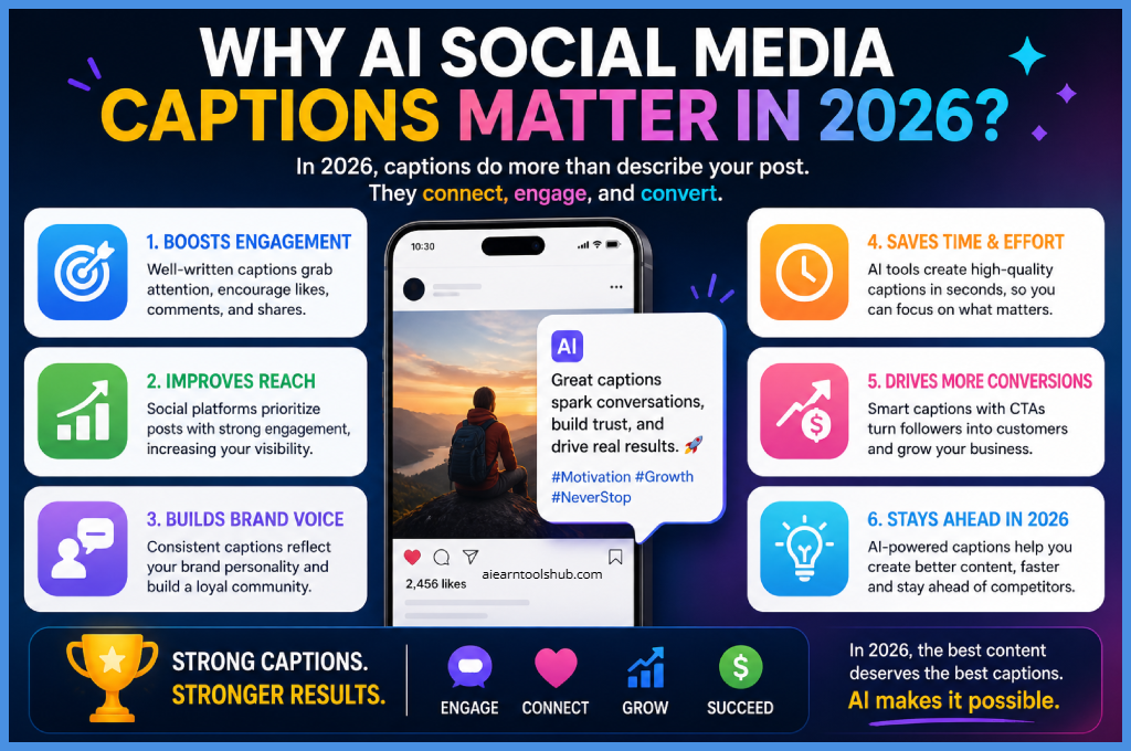 why AI social media captions matter in 2026,