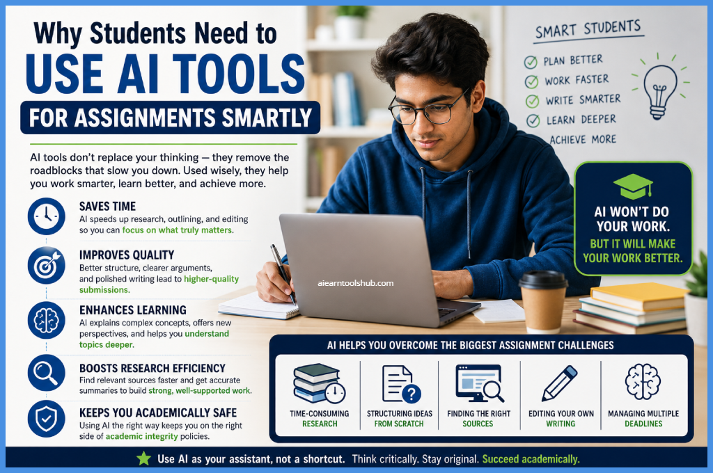 why students need to use AI tools for assigments 