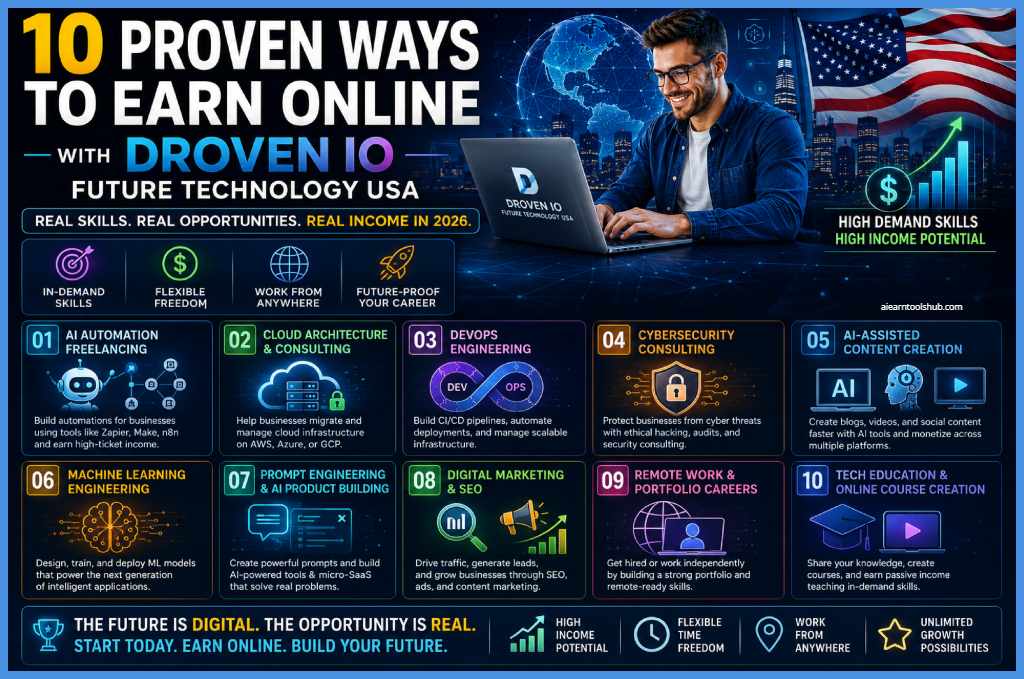 10 technology-based ways to earn online in 2026