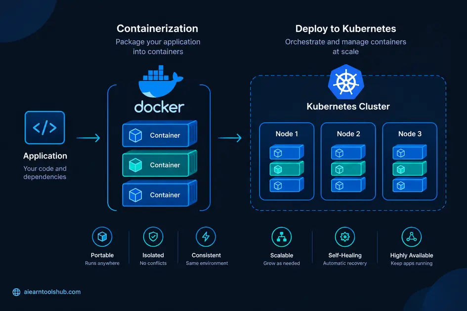 Docker and Kubernetes Architecture in Droven io DevOps Tutorials
