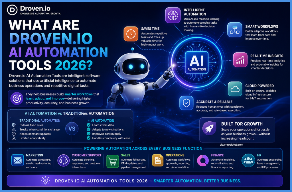 what Droven.io AI Automation Tools 2026