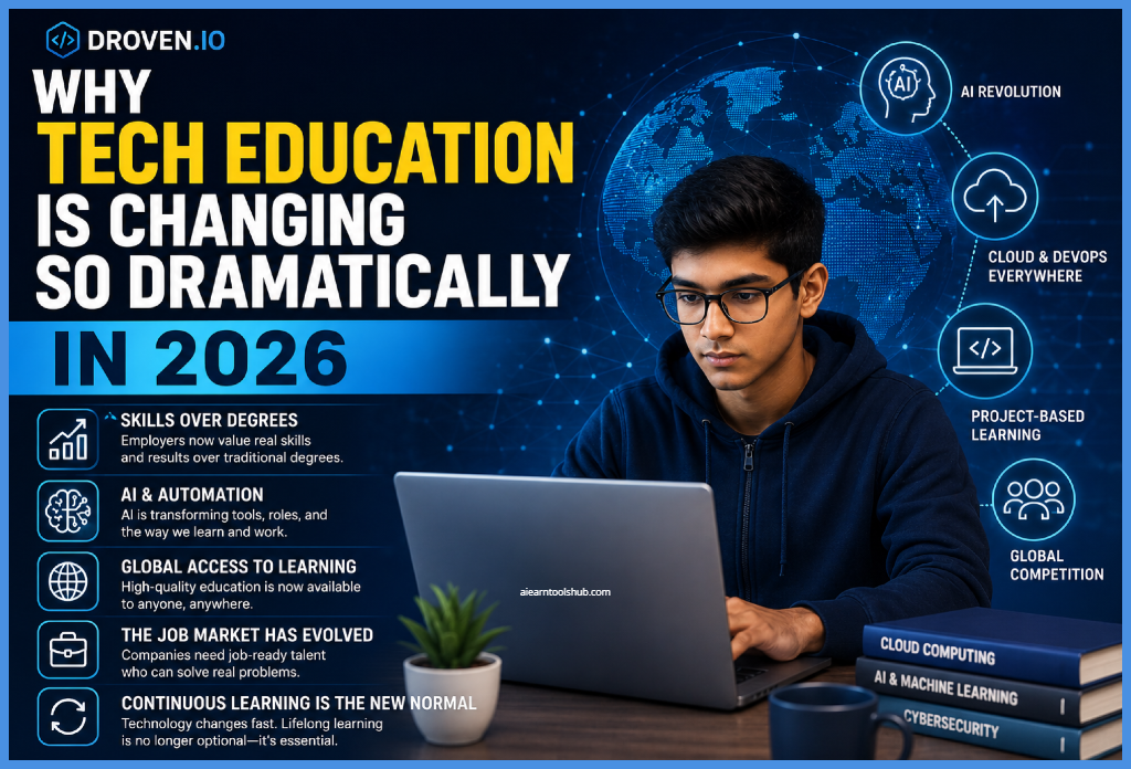 why tech education is changing so dramatically in 2026 with AI