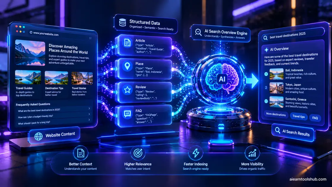 generative engine optimization workflow diagram for how to use ai for seo