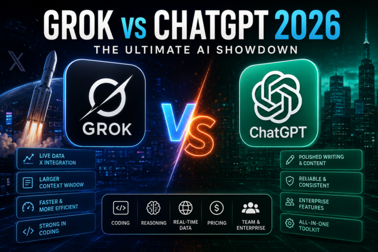 Grok vs ChatGPT 2026 comparison