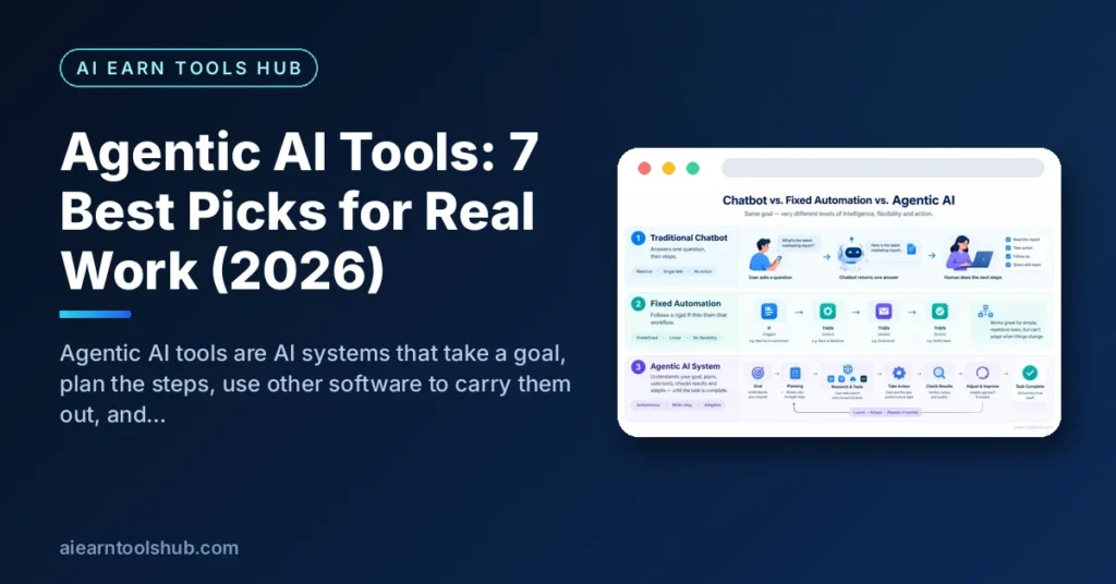 Agentic AI Tools: 7 Best Picks for Real Work (2026)