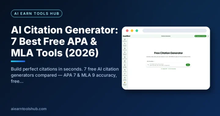 AI Citation Generator: 7 Best Free APA & MLA Tools (2026)