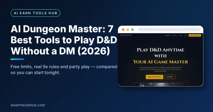 AI Dungeon Master: 7 Best Tools to Play D&D Without a DM (2026)