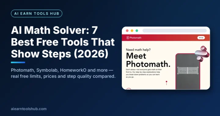 AI Math Solver: 7 Best Free Tools That Show Steps (2026)