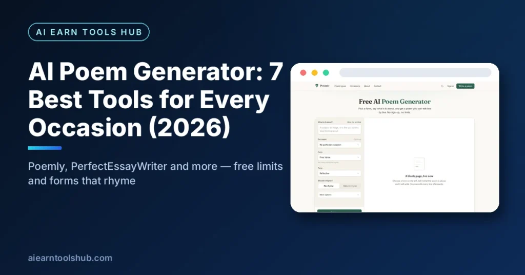 AI Poem Generator: 7 Best Tools for Every Occasion (2026)