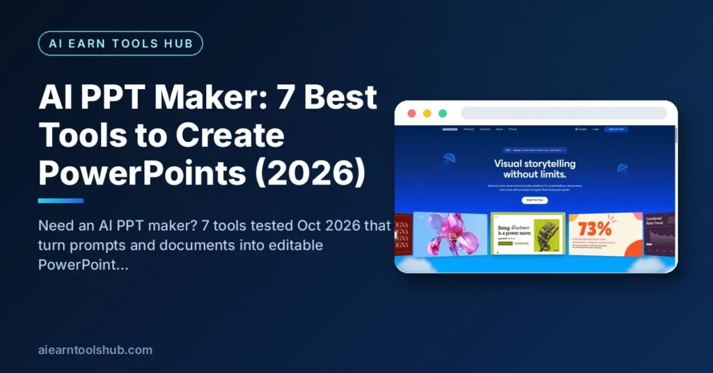 AI PPT Maker: 7 Best Tools to Create PowerPoints (2026)