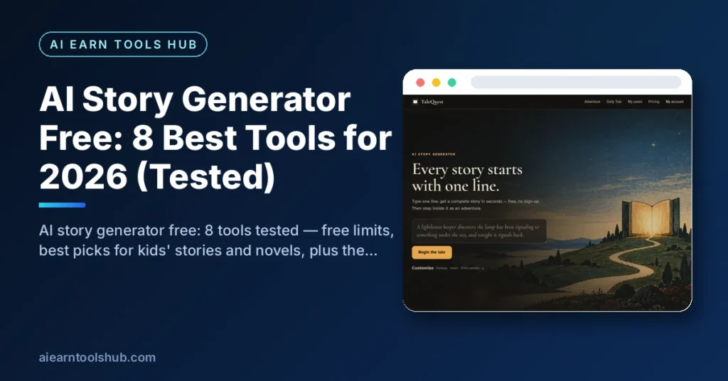 AI Story Generator Free: 8 Best Tools for 2026 (Tested)