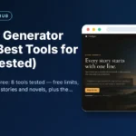 AI Story Generator Free: 8 Best Tools for 2026 (Tested)