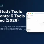 Best AI Study Tools for Students: 9 Tools Compared (2026)