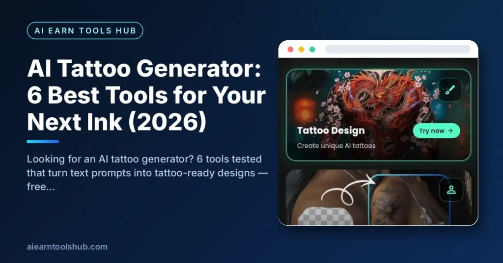 AI Tattoo Generator: 6 Best Tools for Your Next Ink (2026)