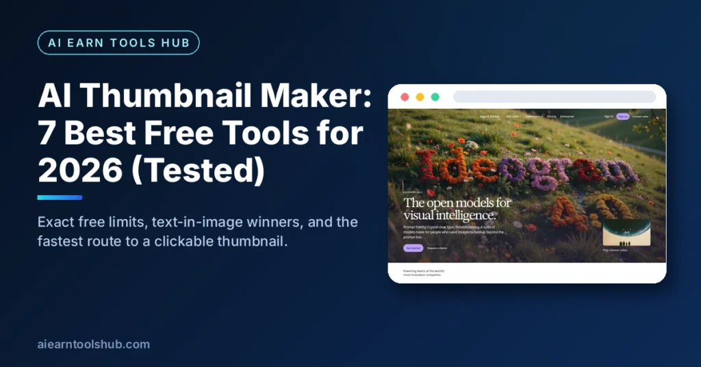 AI Thumbnail Maker: 7 Best Free Tools for 2026 (Tested)