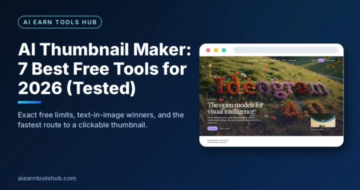 AI Thumbnail Maker: 7 Best Free Tools for 2026 (Tested)