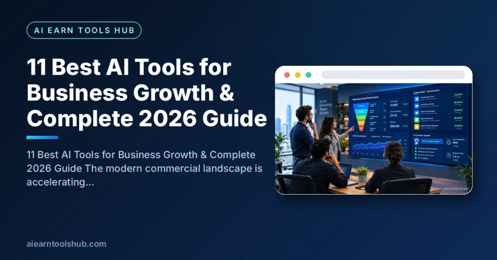11 Best AI Tools for Business Growth & Complete 2026 Guide