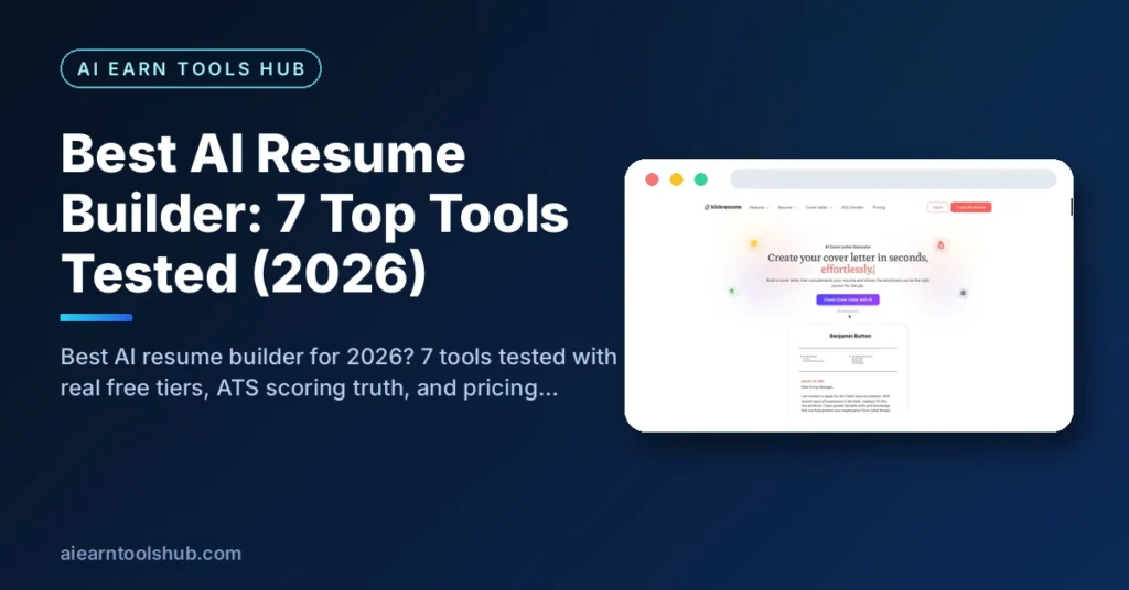 Best AI Resume Builder: 7 Top Tools Tested (2026)