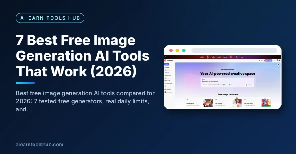 7 Best Free Image Generation AI Tools That Work (2026)