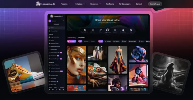 best free image generation AI leonardo