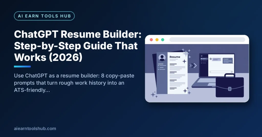 ChatGPT Resume Builder: Step-by-Step Guide That Works (2026)