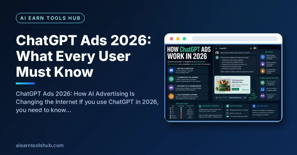 ChatGPT Ads 2026: What Every User Must Know