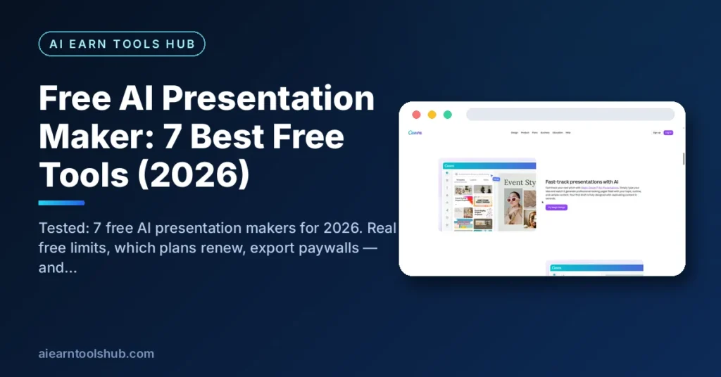Free AI Presentation Maker: 7 Best Free Tools (2026)