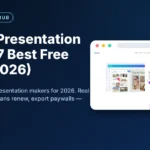 Free AI Presentation Maker: 7 Best Free Tools (2026)