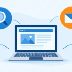 Freelance digital marketing overview showing SEO, ads, social media and email services for clients