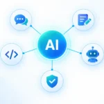 Microsoft AI tool overview showing Copilot, GitHub Copilot and Copilot Studio as separate products