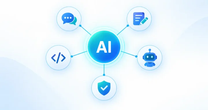 Microsoft AI tool overview showing Copilot, GitHub Copilot and Copilot Studio as separate products