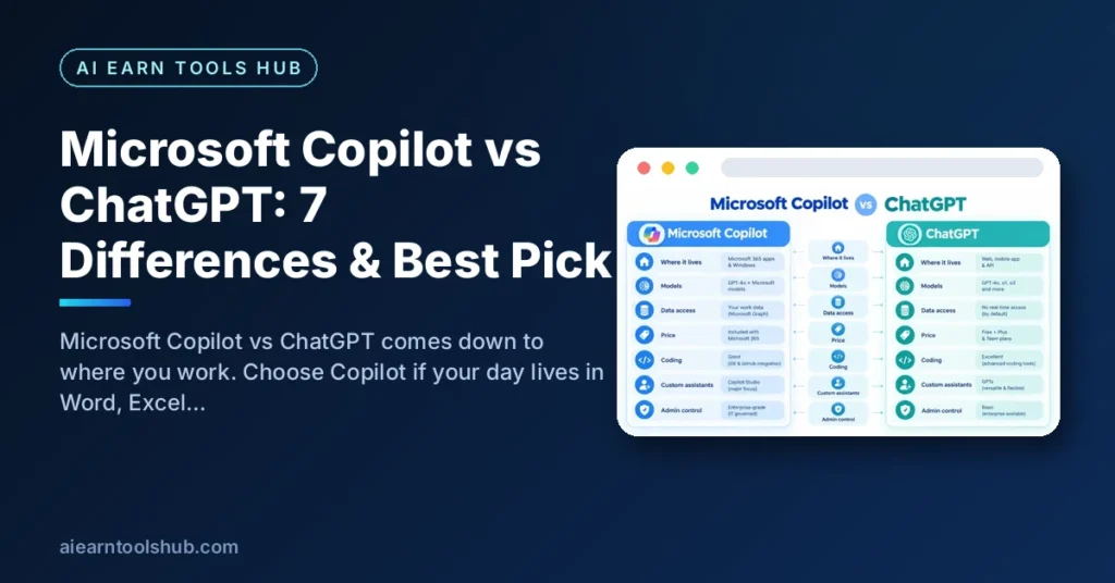 Microsoft Copilot vs ChatGPT: 7 Differences & Best Pick