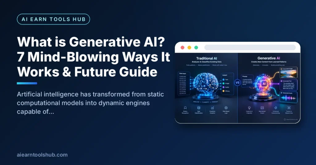What is Generative AI? 7 Mind-Blowing Ways It Works & Future Guide